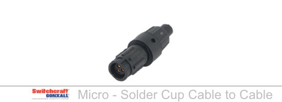 Solder Cup Cable to Cable